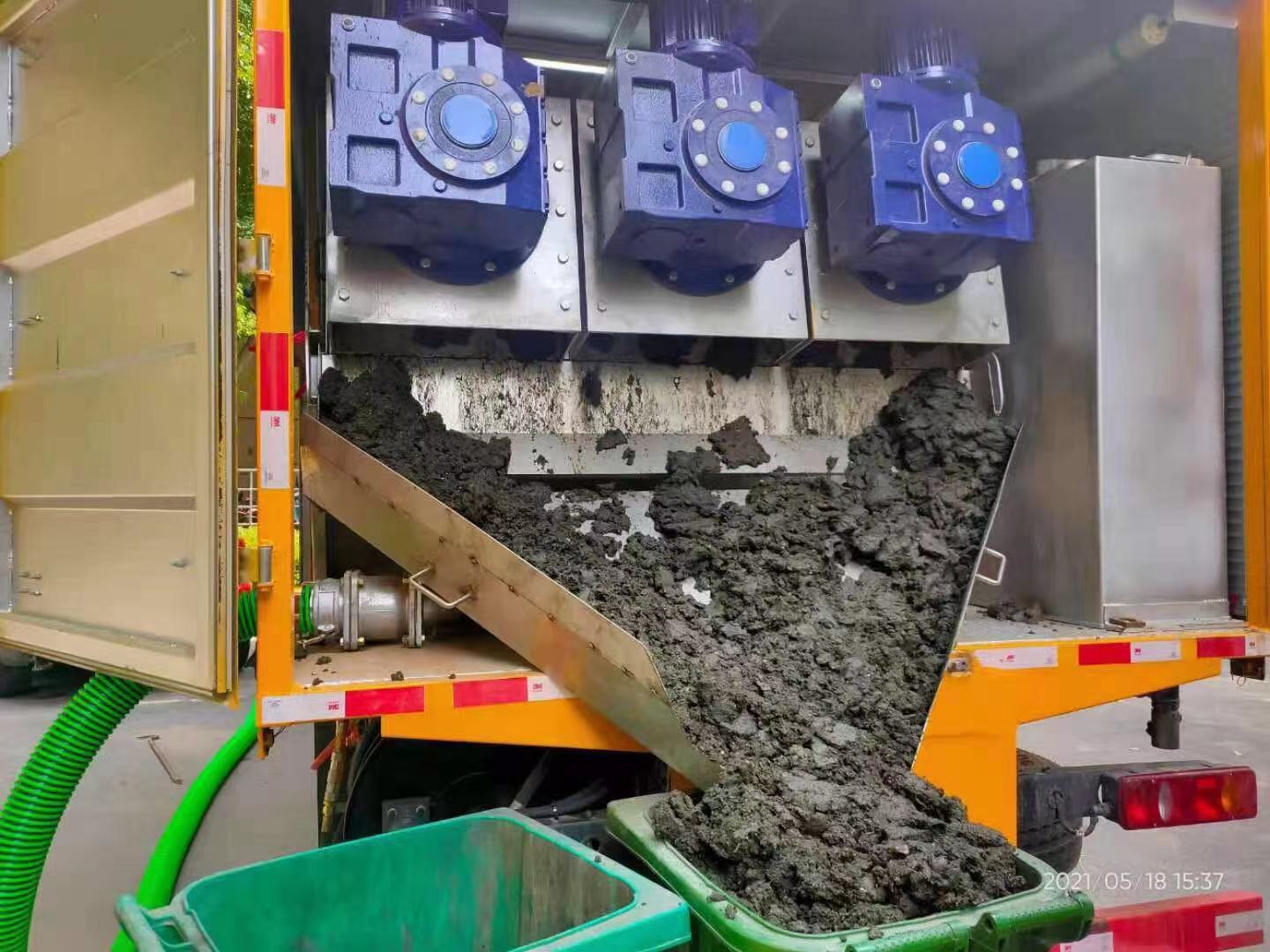 金湖化粪池清掏城市维护站-泥浆净化干湿分离处理